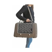 Mps P-Bag Omuz Askılı Şeffaf Kapılı Kedi ve Küçük Irk Köpek Taşıma Çantası 44.5x26.5x28 Cm - 1