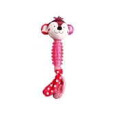 Gigwi Suppa Puppa Sesli Maymun Köpek Çiğneme Oyuncağı 23 Cm - 1