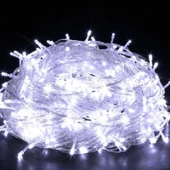 TAYFUN 10 METRE LED IŞIK BEYAZ LED IŞIK PARTİ,DOĞUM GÜNÜ,SÜNNET, YILBAŞI AĞACI SÜSLEME - 3