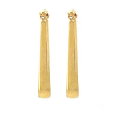 BZ Altın Kaplama Uzun Kadın Küpe UNK-745 - 5