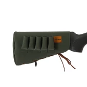 Deri Dipçik Fişekliği - Savage - Haki - 5'li - 2