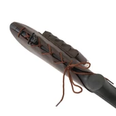 Deri Dipçik Fişekliği - Savage - Kahve - 5'li thumbnail 3