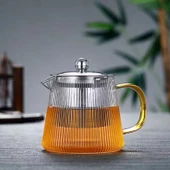 Zen Cam Demlik 550 ml + 6'lı Çay Paketi Hediye - 1