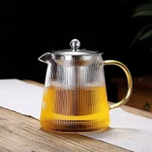 Zen Cam Demlik 550 ml + 6'lı Çay Paketi Hediye - 3