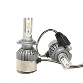 Hko Turbo Cob Led H7 Koyu Mavi Sogutmalı C6 - 1