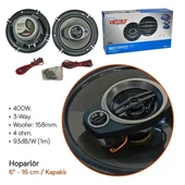 Hko Hoparlör Kapaklı 400W 16Cm 6 İnc 2 Li Takım - 4