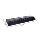 Hko Cam İçi Çakar Lamba Kırmızı-Mavi-Beyaz 12 Led 12V Fonksiyonlu - 3