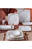 Güral Porselen Caroline 54 Parça 12 Kişilik Yemek Takımı 5994 - 1