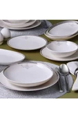 Güral Porselen Camelia 54 Parça 12 Kişilik Yemek Takımı - 65781 - 2