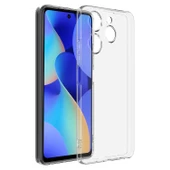 Nevarium Tecno Spark 10 Pro Uyumlu Kılıf Lüx Şeffaf Kamera Korumalı Silikon Kılıf thumbnail 3