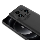 Nevarium Xiaomi Mi 14 Ultra Uyumlu Kılıf Lansman İçi Kadife Kamera Korumalı Mara Silikon Kılıf thumbnail 2