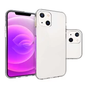 Nevarium Apple iPhone 15 Uyumlu Kılıf Lüx Şeffaf Kamera Korumalı Silikon Kılıf thumbnail 1