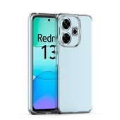 Nevarium Xiaomi Redmi 13 4G Uyumlu Kılıf Lüx Şeffaf Kamera Korumalı Silikon Kılıf thumbnail 1