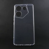 Nevarium Tecno Camon 20 Pro 4G Uyumlu Kılıf Lüx Şeffaf Kamera Korumalı Silikon Kılıf - 2