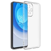 Nevarium Tecno Camon 19 Pro Uyumlu Kılıf Lüx Şeffaf Kamera Korumalı Silikon Kılıf thumbnail 2