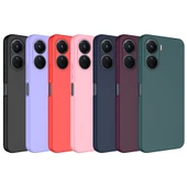 Nevarium Vivo Y16 Uyumlu Kılıf Lansman İçi Kadife Kamera Korumalı Mara Silikon Kılıf thumbnail 2