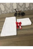 Banyo Ayak Havlusu 2'li(Beyaz) - 2