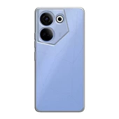 Nevarium Tecno Camon 20 Pro 4G Uyumlu Kılıf Lüx Şeffaf Kamera Korumalı Silikon Kılıf - 1