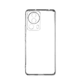 Nevarium Xiaomi Mi 13 Lite Uyumlu Kılıf Lüx Şeffaf Kamera Korumalı Silikon Kılıf thumbnail 1