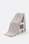 Trendy Art Deco Battaniye Tek Kişilik Koyu Gri - 2