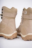 Muggo LOVAX Garantili Tactical Askeri Fermuarlı ve Bağcıklı Postal Çöl Botu - 5