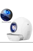 ELS Pet Otomatik Smart Pro Akıllı Kedi Tuvaleti,els Pet Uv Ile Bakteri Temizleme,koku Geçirmez,app Kontrol - 3