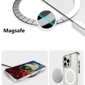 Apple iPhone 16 Pro Max Kılıf Zore M-safe Şarj Özellikli T-Max M-safe Kapak - 8