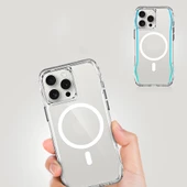 Apple iPhone 16 Pro Max Kılıf Zore M-safe Şarj Özellikli T-Max M-safe Kapak - 9