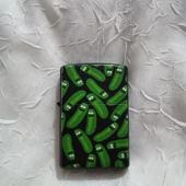 Benzinli Retro Zippo Çakmak Bakteriler - 1