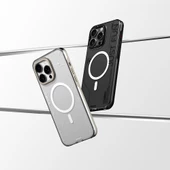 Youngkit Apple iPhone 16 Pro Kılıf Magsafe Şarj Özellikli Çıkarılabilir Arka Yüzeyli Youngkit Mecha Kapak thumbnail 8