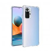 Xiaomi Redmi Note 10 Pro Kılıf Köşeleri Airbagli Anti Şok Şeffaf Zırh - 1