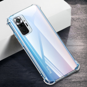 Xiaomi Redmi Note 10 Pro Kılıf Köşeleri Airbagli Anti Şok Şeffaf Zırh - 2