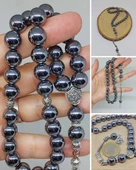 Terahertz Taşı 33lük Tesbih 10mm (42125) thumbnail 1