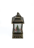 Işıklı ve Müzikli Kar Küresi Dönen Noel Baba - 4