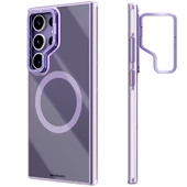 Youngkit Galaxy S24 Ultra Kılıf Magsafe Şarj Özellikli Sararma Önleyici Youngkit Crystal Grid Kapak thumbnail 2