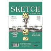 Salda Bloknot Sketch Tutkallı A5 90 Gr 100 SY 821503 - 1