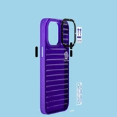 Youngkit Apple iPhone 14 Pro Max Kılıf Şeffaf Renkli Tasarım YoungKit Fluorite Serisi Kapak - 3
