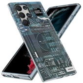 Youngkit Galaxy S22 Ultra Kılıf YoungKit Technology Serisi Kapak thumbnail 2