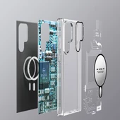 Youngkit Galaxy S23 Ultra Kılıf Magsafe Şarj Özellikli YoungKit Technology Serisi Kapak thumbnail 3