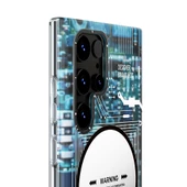 Youngkit Galaxy S23 Ultra Kılıf Magsafe Şarj Özellikli YoungKit Technology Serisi Kapak thumbnail 4