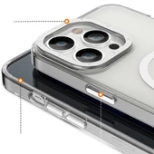 Youngkit Apple iPhone 12 Pro Max Kılıf Magsafe Şarj Özellikli Youngkit Coloured Glaze Serisi Kapak thumbnail 3