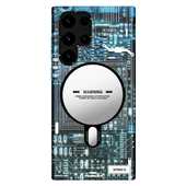 Youngkit Galaxy S23 Ultra Kılıf Magsafe Şarj Özellikli YoungKit Technology Serisi Kapak thumbnail 7