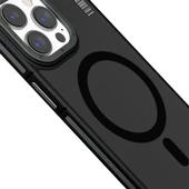 Youngkit Apple iPhone 15 Pro Max Kılıf Magsafe Şarj Özellikli Youngkit Rock Sand Serisi Kapak thumbnail 7