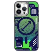 Youngkit Apple iPhone 15 Pro Kılıf Magsafe Şarj Özellikli YoungKit Galaxy Serisi Kapak thumbnail 11