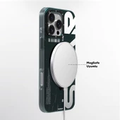 Youngkit Apple iPhone 16 Pro Max Kılıf Magsafe Şarj Özellikli Airbagli Hologram Tasarımlı Youngkit Interstellar Serisi Kapak thumbnail 7