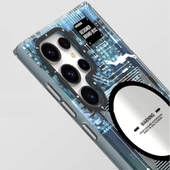 Youngkit Galaxy S24 Ultra Kılıf Magsafe Şarj Özellikli YoungKit Technology Serisi Kapak thumbnail 3