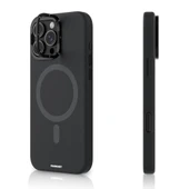 Youngkit Apple iPhone 16 Pro Kılıf Magsafe Şarj Özellikli Kamera Standlı Youngkit Bitty Cream Kapak thumbnail 6