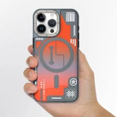 Youngkit Apple iPhone 15 Pro Kılıf Magsafe Şarj Özellikli YoungKit Galaxy Serisi Kapak thumbnail 6