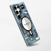 Youngkit Galaxy S24 Ultra Kılıf Magsafe Şarj Özellikli YoungKit Technology Serisi Kapak thumbnail 4