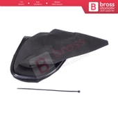 Renault Clio MK4 BH KH 2012-2020 969350337R için Siyah Çerçeveli Vites Körüğü - 3